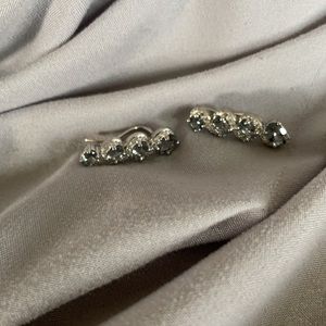 JTV Diamond Climber Earrings